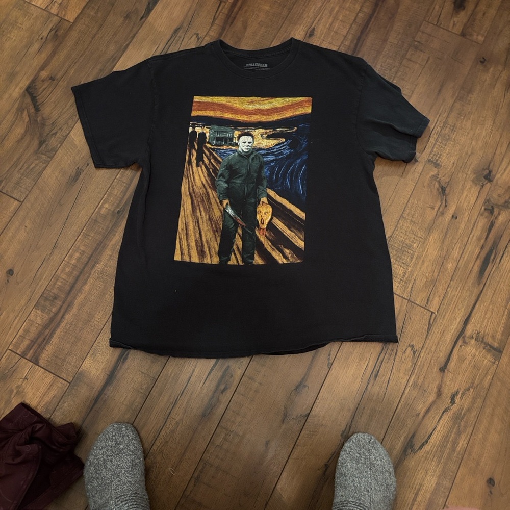 Black Graphic Tee